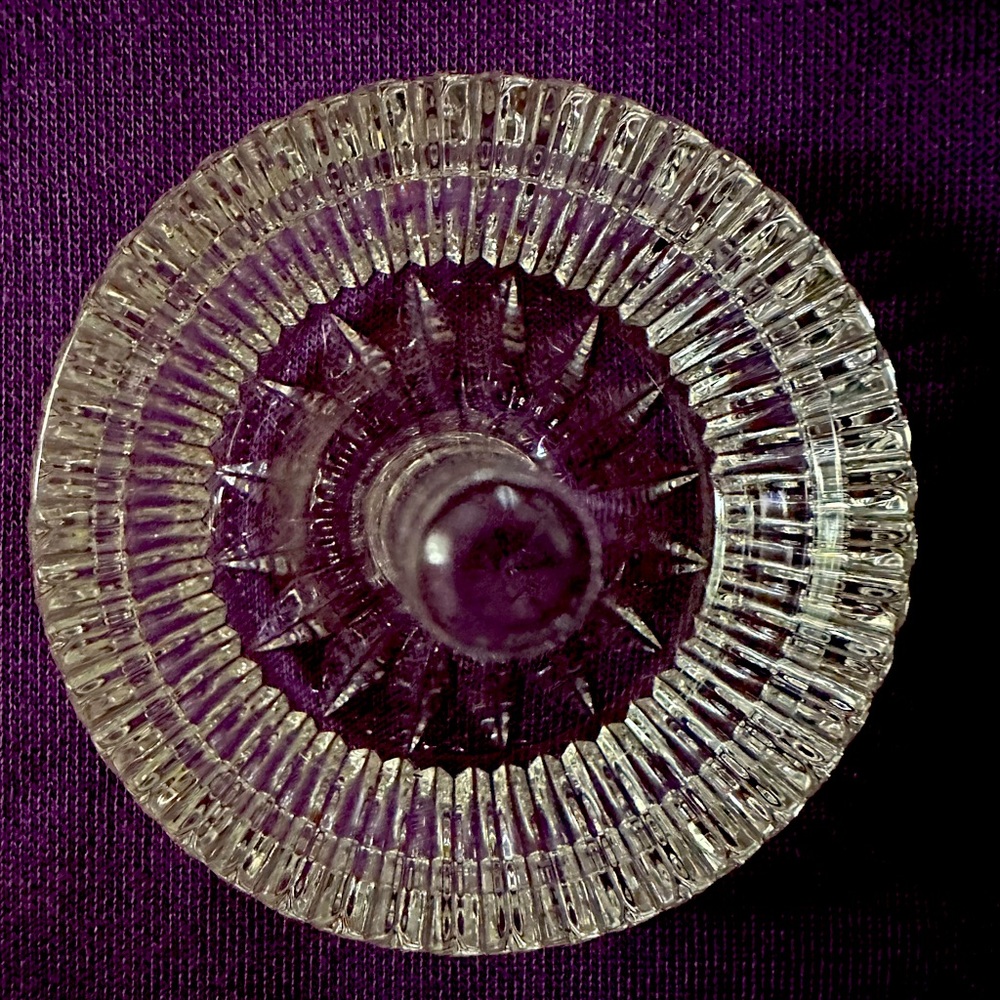 Waterford crystal ring/jewelry holder